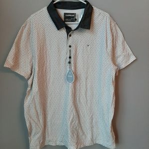 Express XXL moisture wicking polo